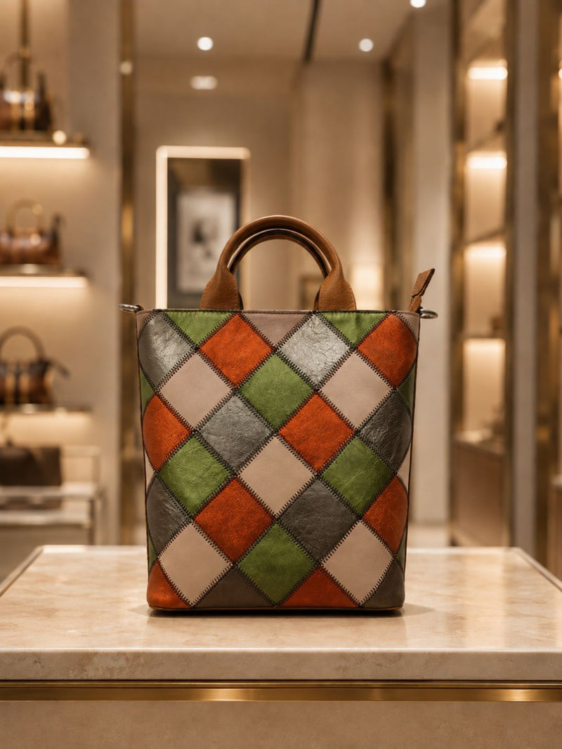 Italian Leather Women Bag With Sling
