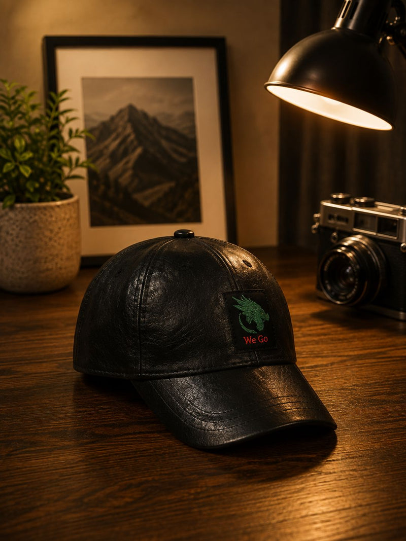 We-Go Genuine Leather Cap