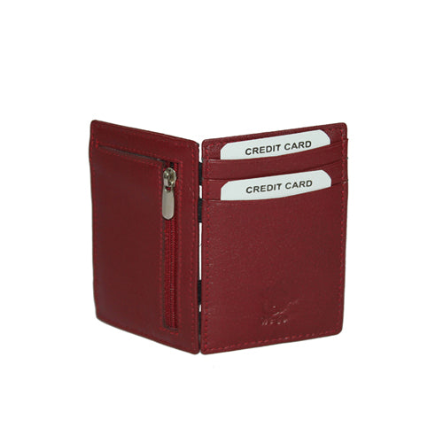 GENUINE LEATHER MAGGIC WALLET CARD CASE