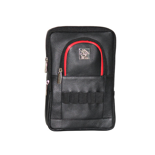 Genuine Leather Golf balls Carry Case Can Attach It To Your Belt Also