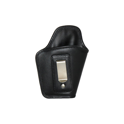 Genuine Leather Pistol Case With Belt Clip At Back