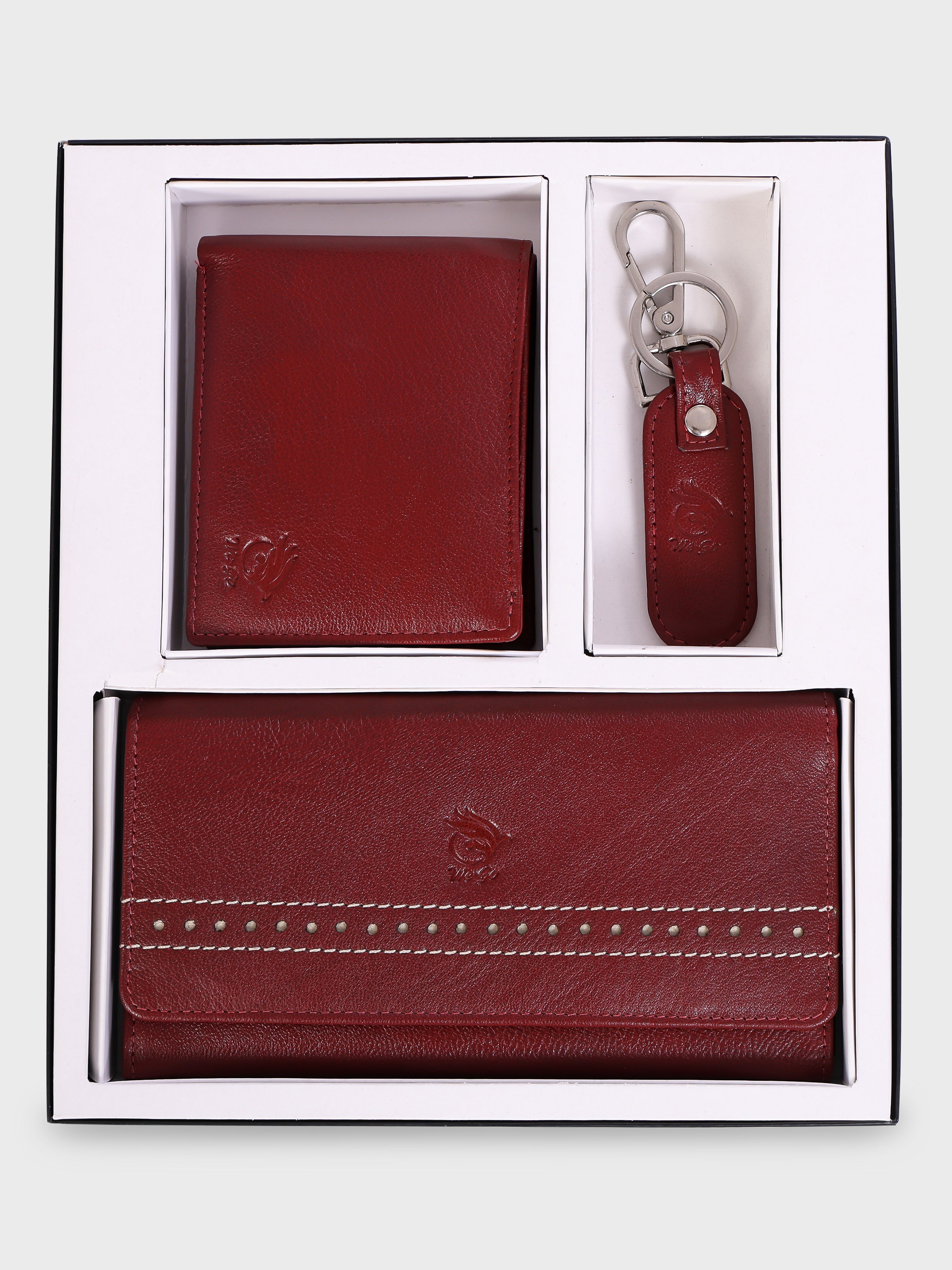 Genuine Leather - Gift Pack , Men Wallet , Women Wallet , Key Ring
