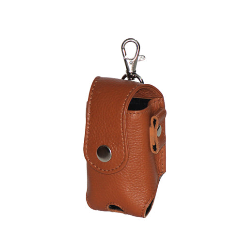 Genuine Leather Golf ball Holder Attach To Your Belt Loop While you Golf