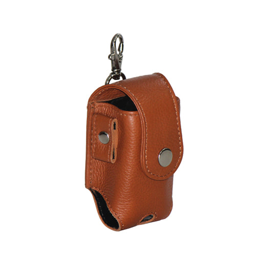 Genuine Leather Golf ball Holder Attach To Your Belt Loop While you Golf