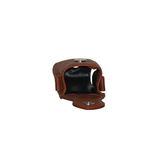 Genuine Leather Golf ball Holder Attach To Your Belt Loop While you Golf