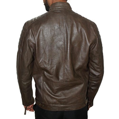Genuine Leather , Men's Leather Jacket