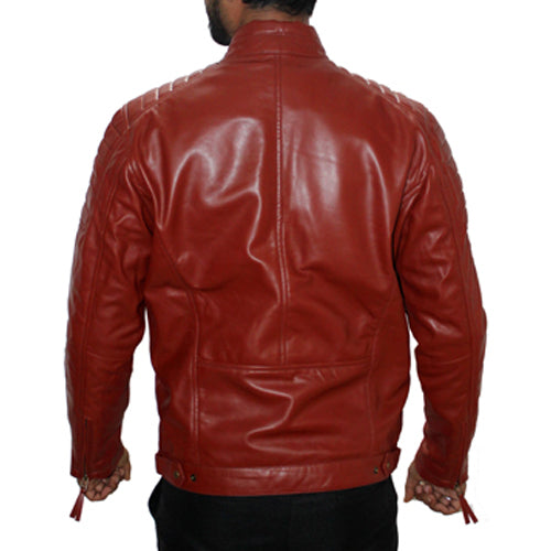 Genuine Leather , Men's Leather Jacket