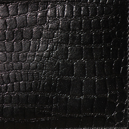 Genuine Leather - Croco Print - Mens Leather Wallet