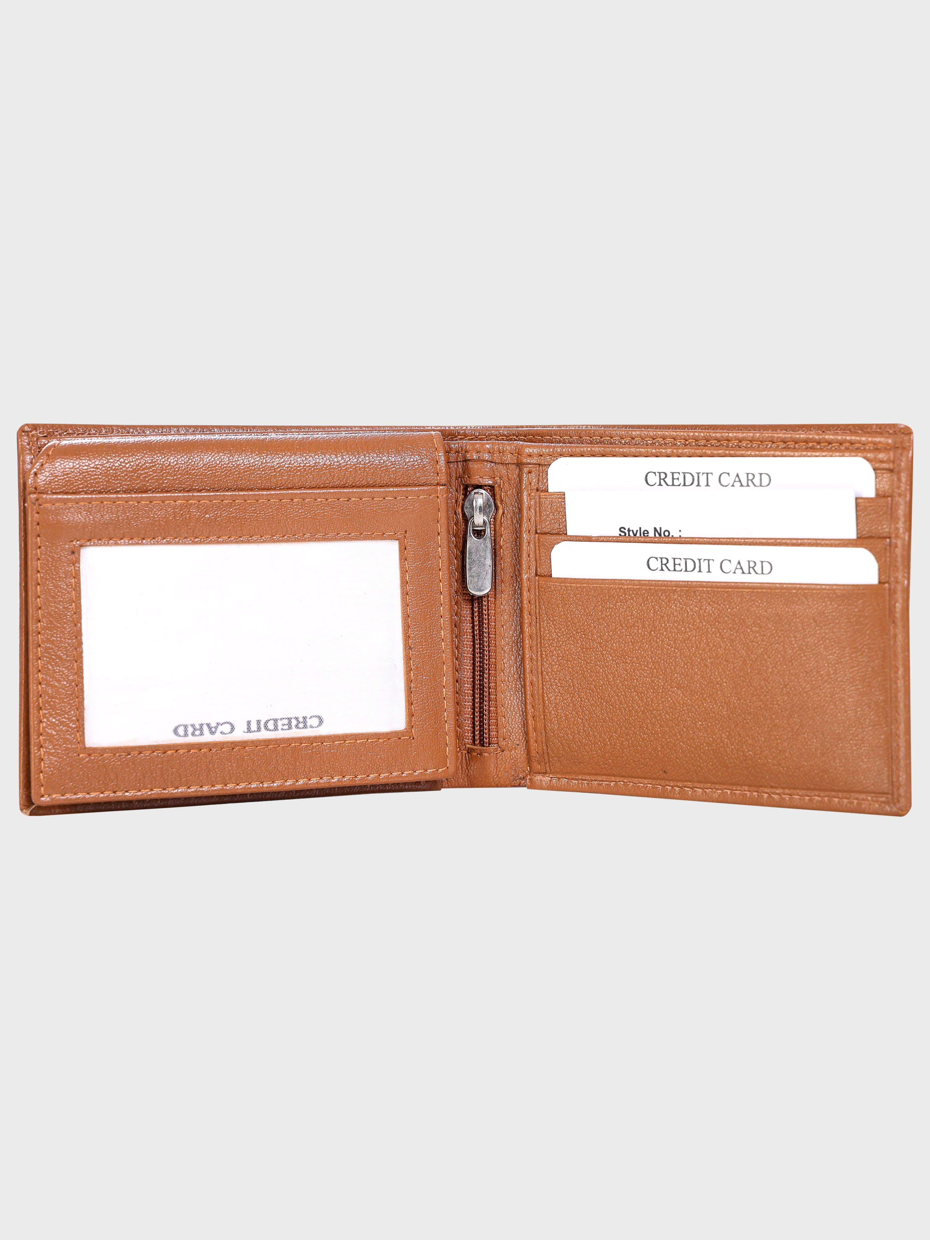 Genuine Leather , Mens Leather Wallet