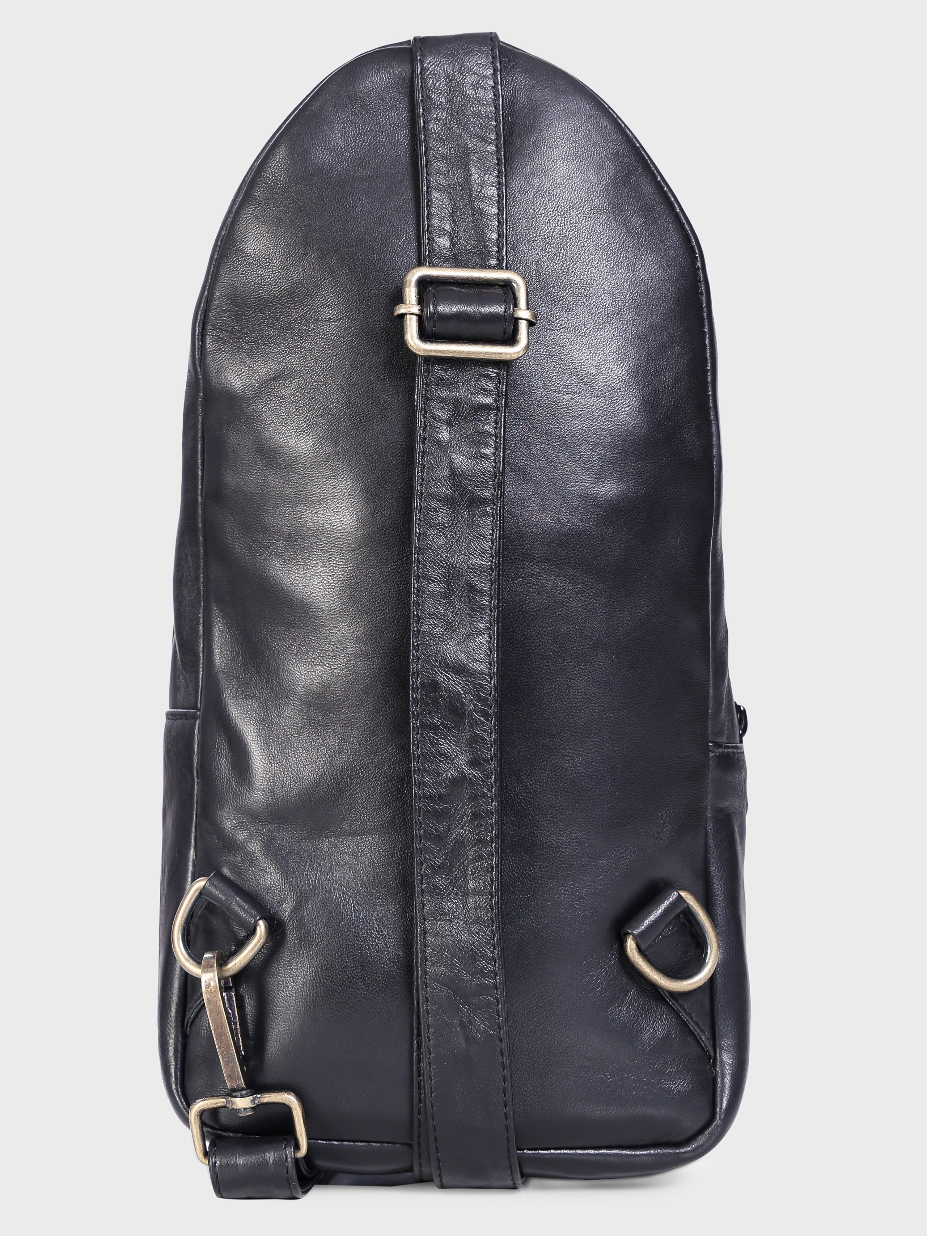 Unisex Genuine Leather ,Soft Luxurious - Travel Shoulder Strap Bag