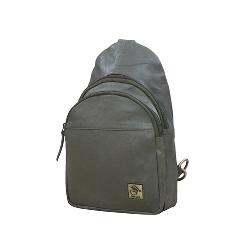 Unisex Genuine Leather ,Soft Luxurious - Travel Shoulder Strap Bag