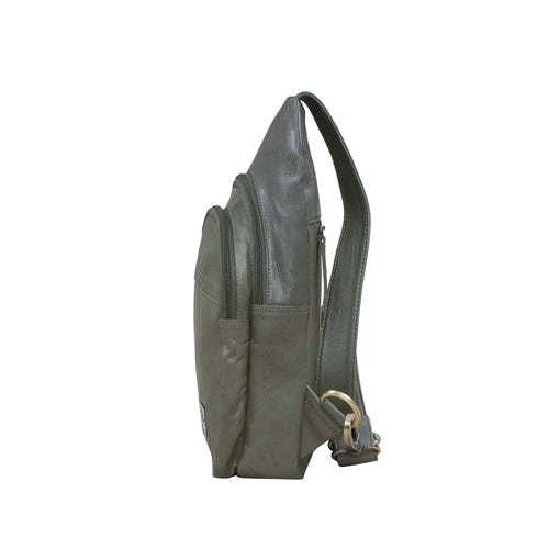 Unisex Genuine Leather ,Soft Luxurious - Travel Shoulder Strap Bag