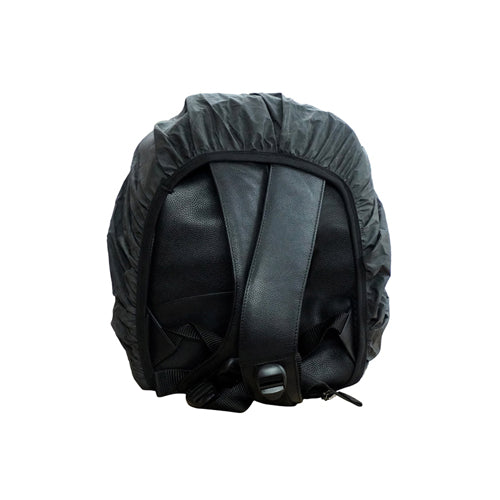 Genuine Leather Camera Backpack With Cushioned Interior & Flexible Slots To Adjust Your Cameras & Lenses Also A Nylon Cover Is Provided To Cover Your Bag Incase Of Rains