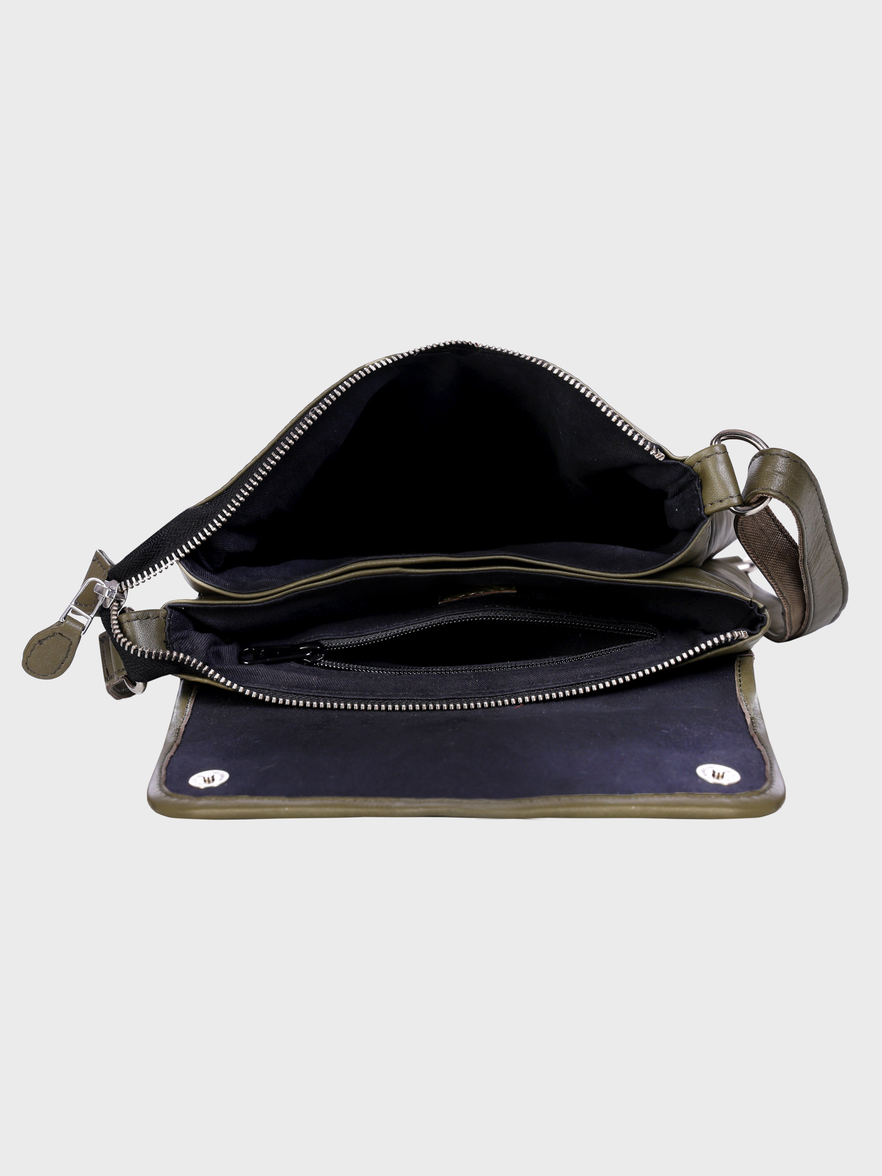 Genuine Leather , Soft ,Supple Multiple Compartments Women Travel Bag