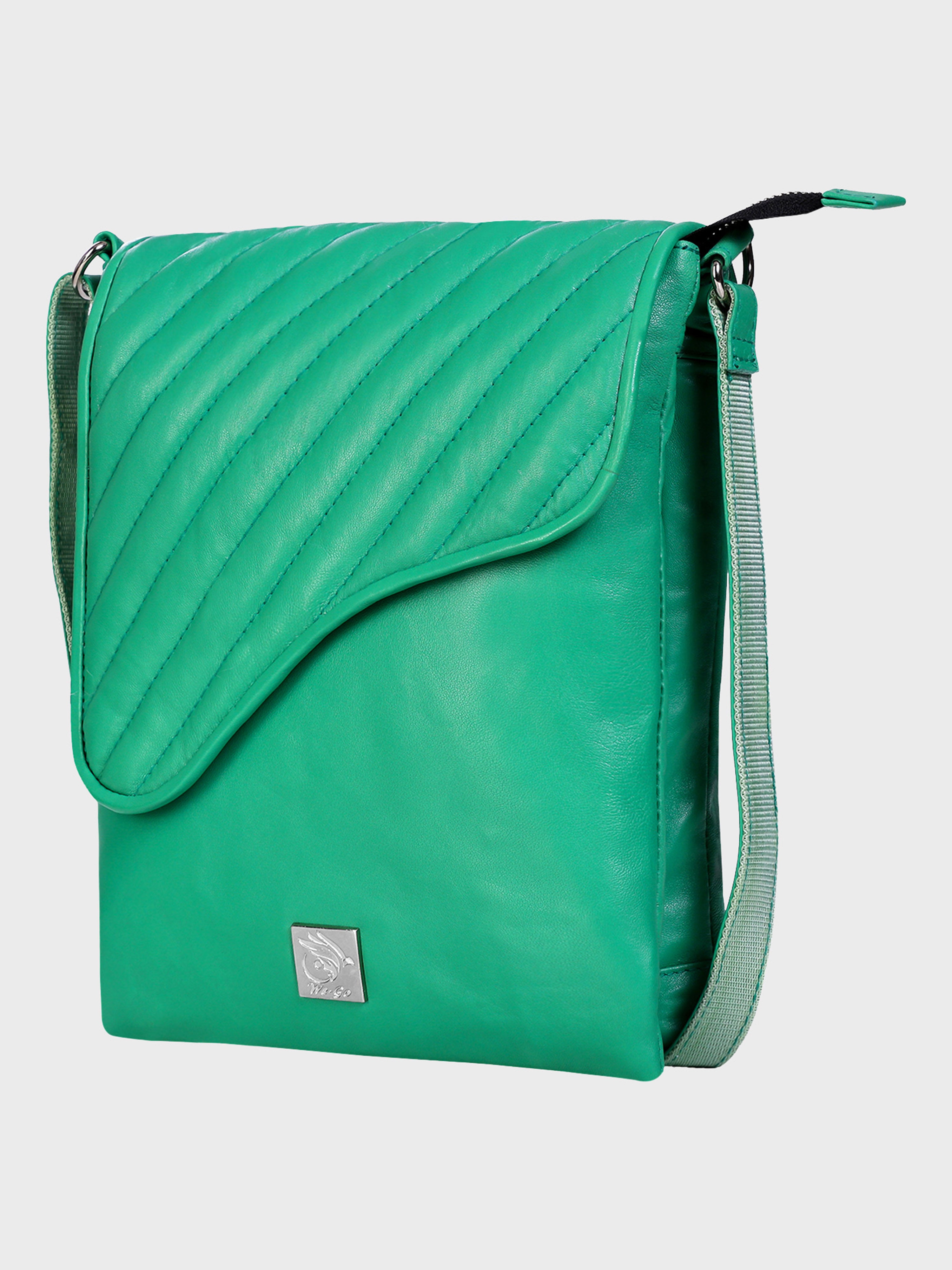 Genuine Leather , Soft ,Supple Multiple Compartments Women Travel Bag