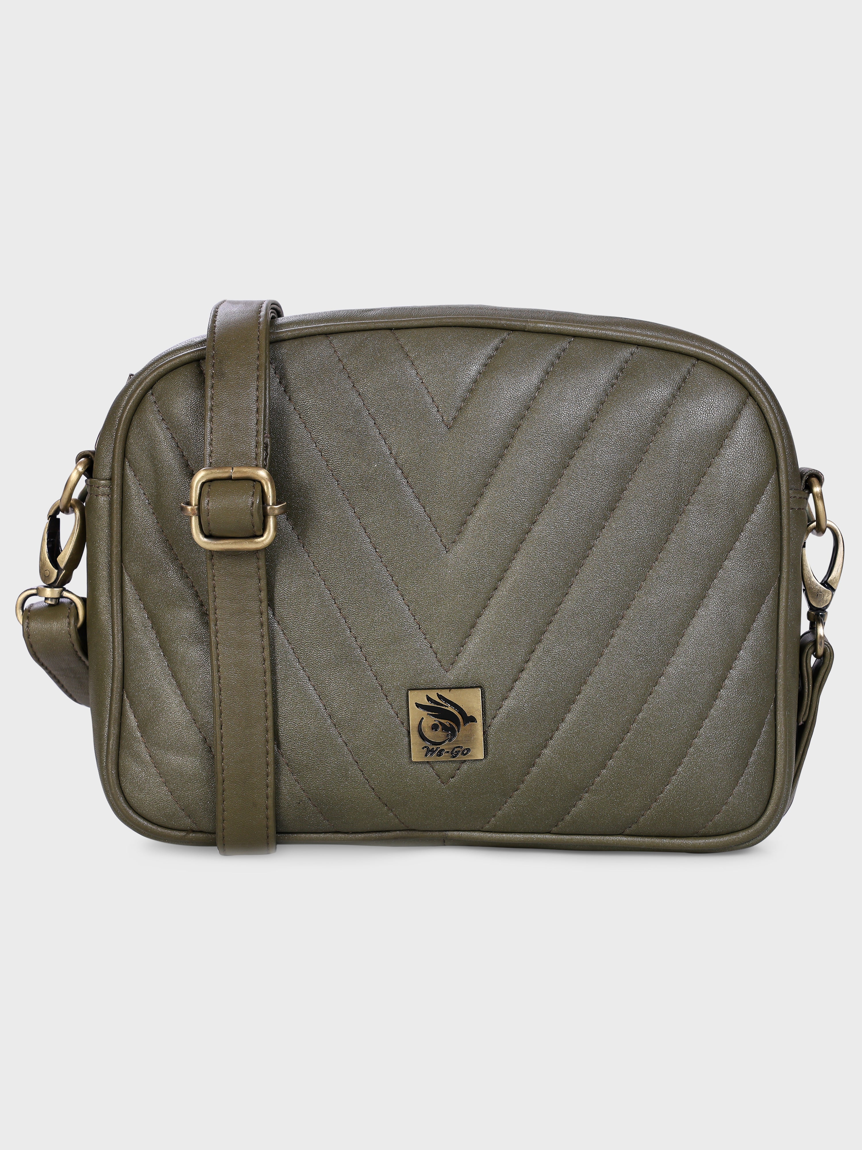 Genuine Leather , V Quilt Design Luxurious Women Bag