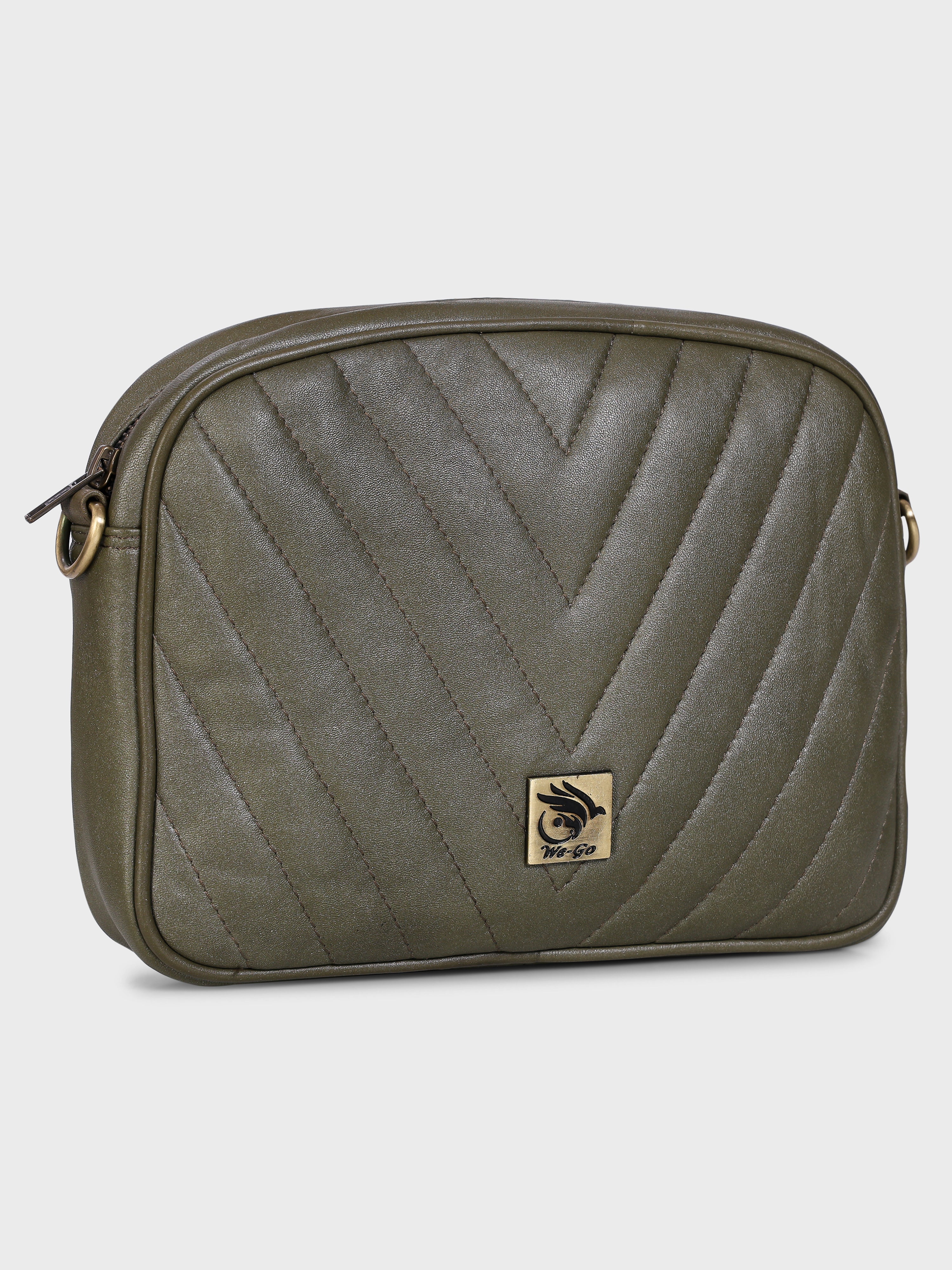 Genuine Leather , V Quilt Design Luxurious Women Bag