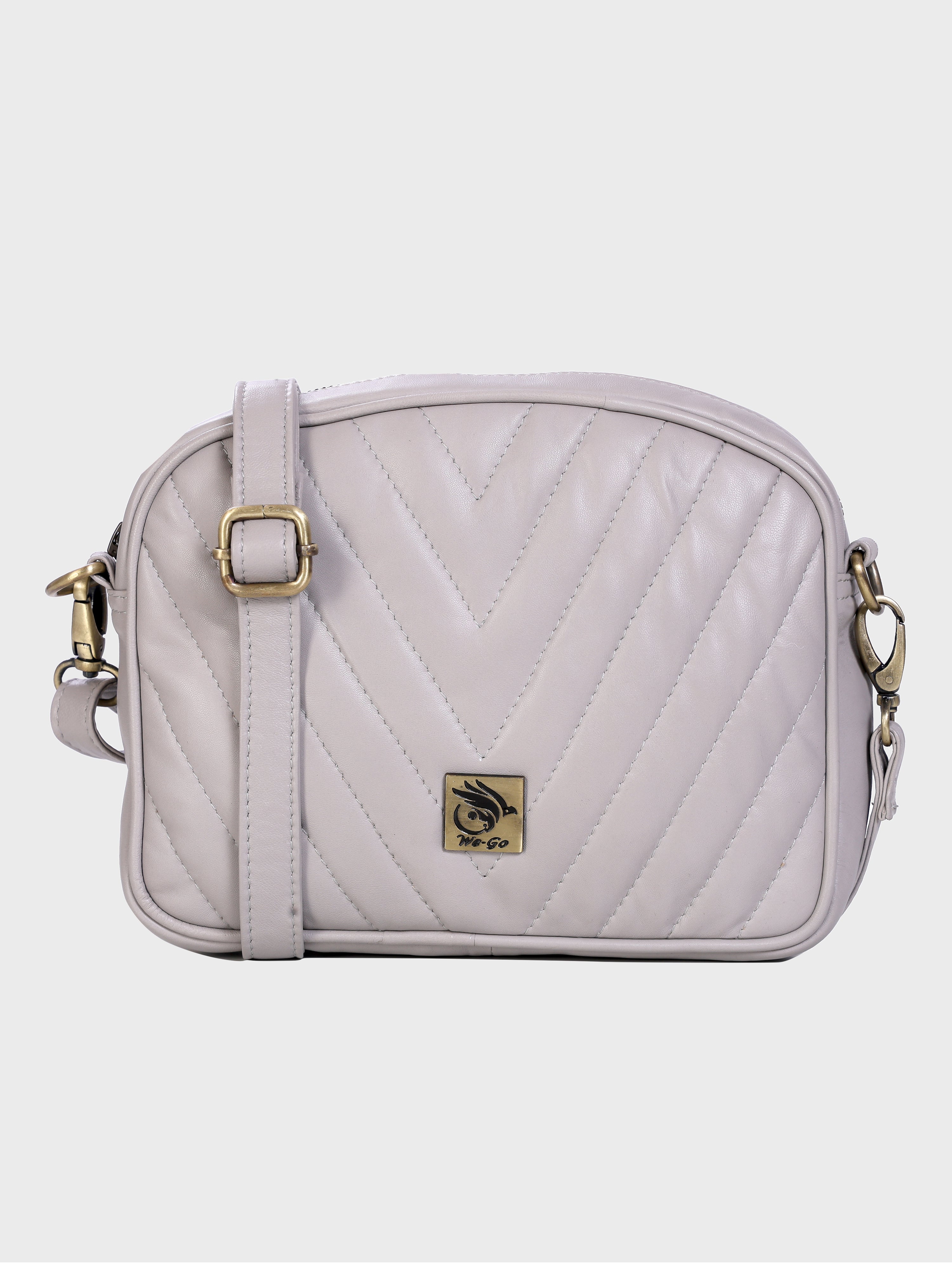 Genuine Leather , V Quilt Design Luxurious Women Bag
