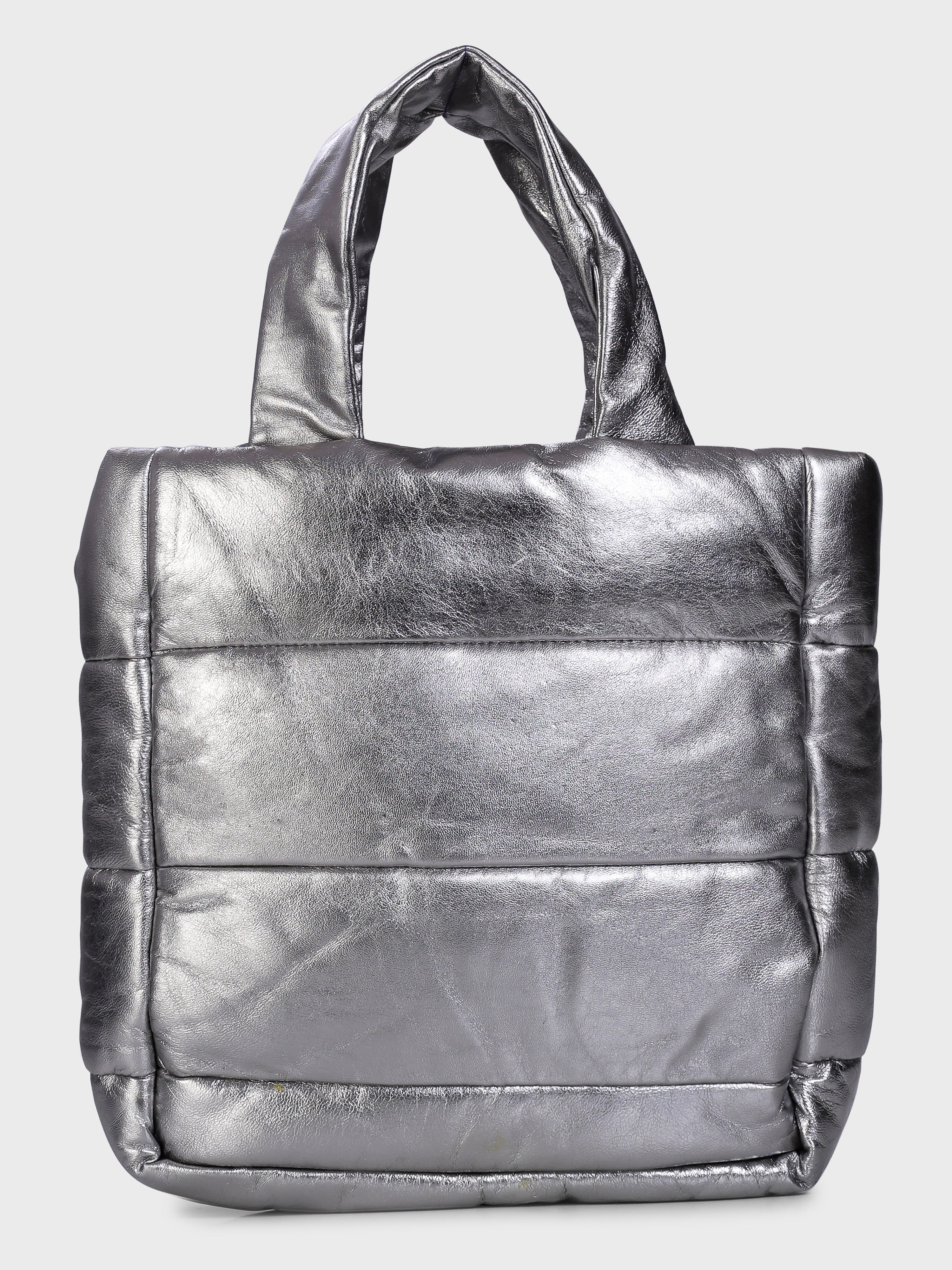 Genuine Leather , Soft Supple , Heavy Polly Quilted Women Leather Bag