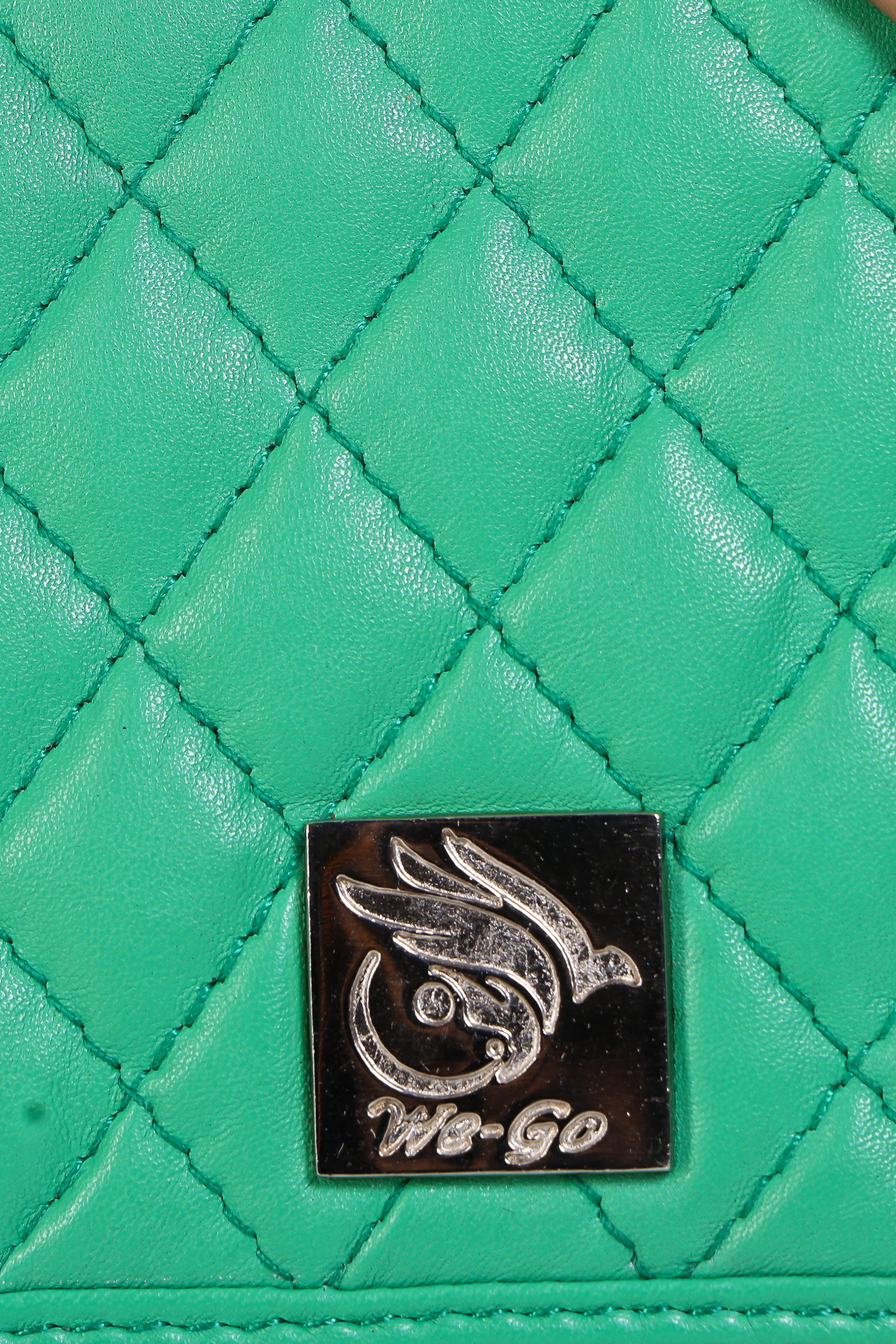 Genuine Leather , Diamond Quilted Leather Women Wallet