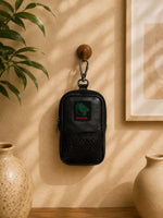 Genuine Leather Small Sized Golf Ball Pouch Can Attach It To Your Belt Loop
