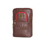 Genuine Leather Golf balls Carry Case Can Attach It To Your Belt Also