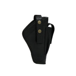 Genuine Leather Gun Holster With Additional Magazine Slot