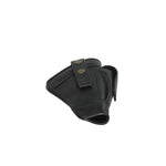 Genuine Leather Gun Holster With Additional Magazine Slot