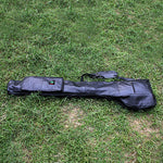 Genuine Leather Lightweight Portable Golf Clubs Carry Bag