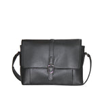 Genuine Leather  Unisex Messenger Bag  With Slot Inside For I Pad , Mobile