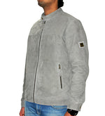 Genuine Suede Leather Classic Men's Jacket