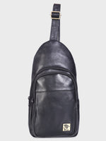 Unisex Genuine Leather ,Soft Luxurious - Travel Shoulder Strap Bag