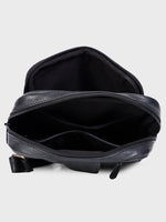 Unisex Genuine Leather ,Soft Luxurious Veg Tanned Two Toned - Travel Shoulder Strap Bag