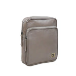 Unisex Genuine Leather ,Soft Luxurious Veg Tanned Two Toned - Travel Shoulder Strap Bag