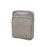 Unisex Genuine Leather ,Soft Luxurious Veg Tanned Two Toned - Travel Shoulder Strap Bag