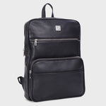 Unisex Genuine Leather Backpack ,Can Accommodate 14 " Laptop ,Have  Side Bottle Holder
