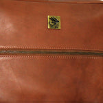 Unisex Genuine Leather Backpack ,Can Accommodate 14 " Laptop ,Have  Side Bottle Holder