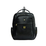 UNISEX GENUINE LEATHER MULTIPURPOSE BACKPACK WITH 14" LAPTOP COMPARTMENT