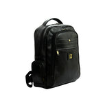 UNISEX GENUINE LEATHER MULTIPURPOSE BACKPACK WITH 14" LAPTOP COMPARTMENT