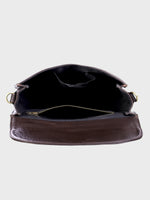 Genuine Leather , Women Trendy Front Magnet Closure , Croco Embossed Leather Bag