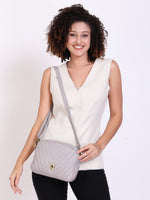 Genuine Leather , V Quilt Design Luxurious Women Bag