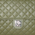 Genuine Leather - soft , supple Diamond Quilted Trendy Women's leather bag