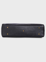 Genuine Leather , Womens Big Tote Bag Croco Embossed Leather