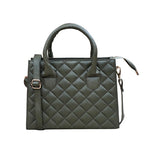 Genuine Leather Quilted Luxurious Women Bag Black