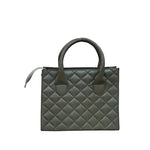 Genuine Leather Quilted Luxurious Women Bag Black