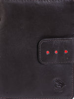 Genuine Leather Women Wallet With Ziparound Pouch