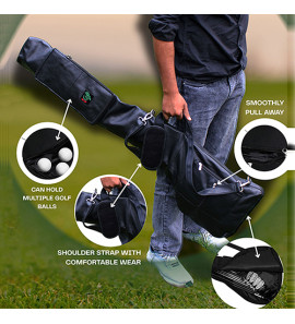 Genuine Leather Portable, Lightweight Golf Club’s Carry Bag Genuine Leather Portable, Lightweight Golf Club’s Carry Bag