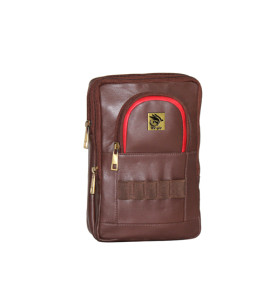 Genuine Leather Golf balls Carry Case  Can Attach It To Your Belt Also