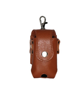 Genuine Leather Golf ball Holder Attach To Your Belt Loop While you Golf