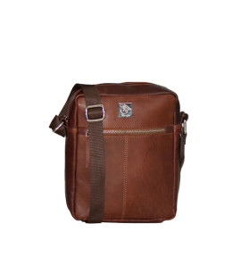 Genuine Leather  Oil Pull-up Leather  Travel Messenger Bag